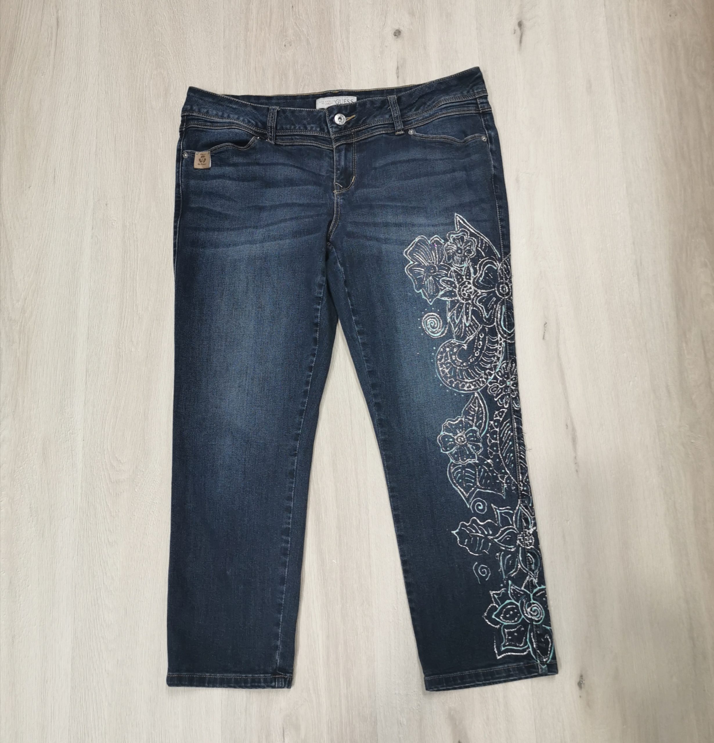 Hand Painted Jeans – Size 32 Short 